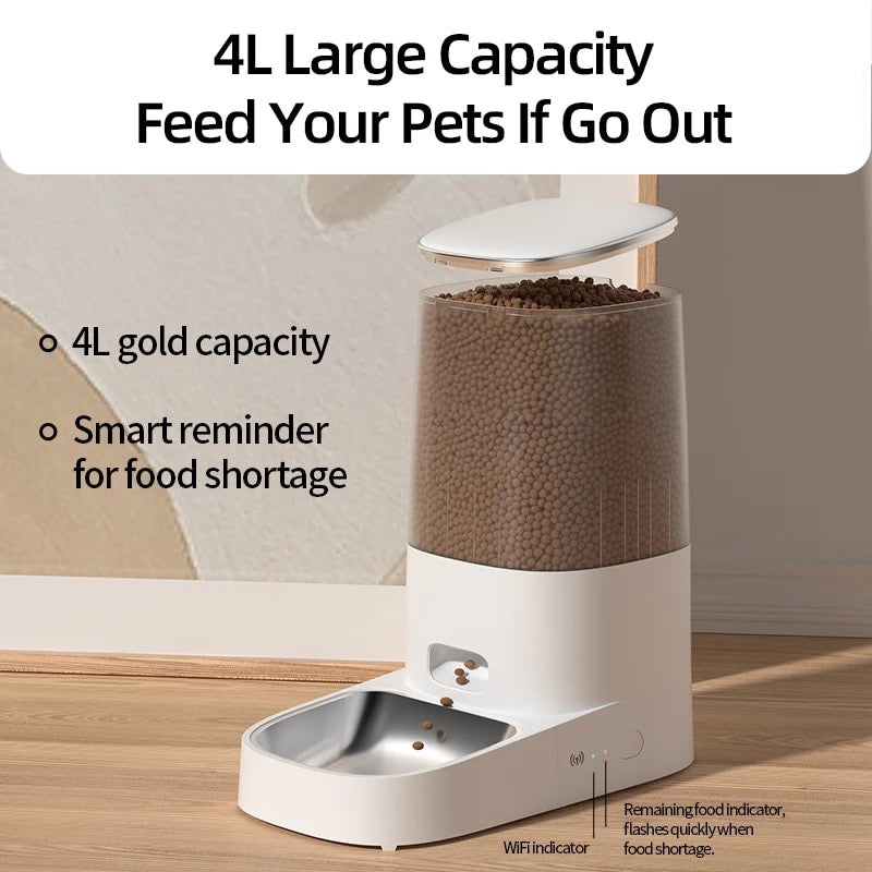 Winterprep automatic pet feeder