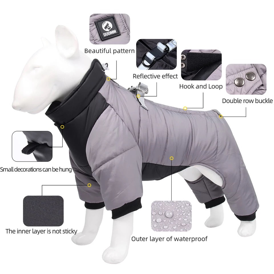 Thermal dog jacket